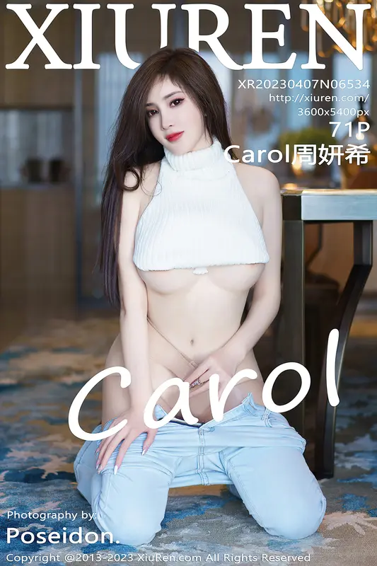[Xiuren秀人网]2023.04.07 NO.6534 Carol周妍希 - Xiuren秀人网