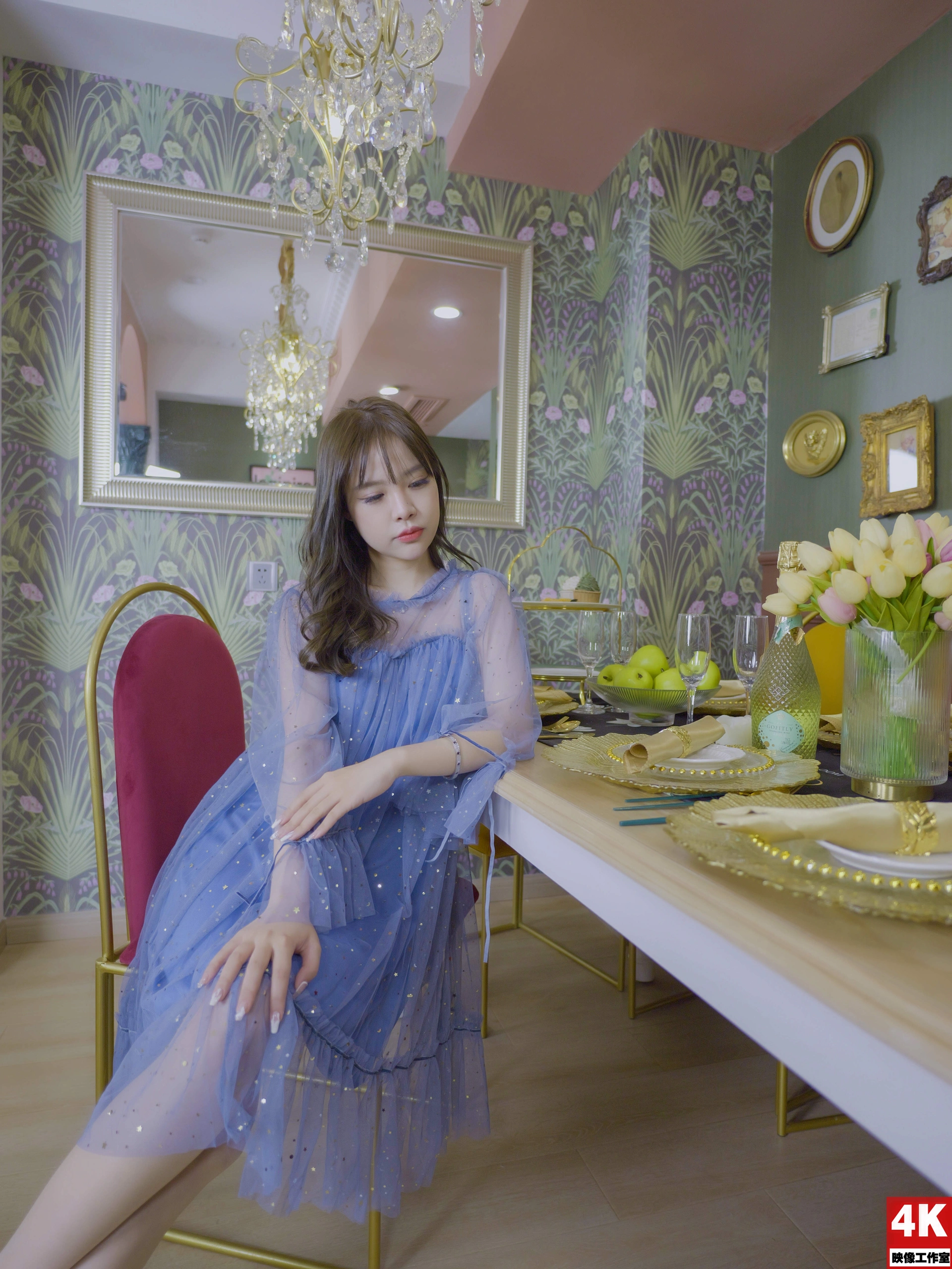 [Ligui丽柜]2022.04.22《法式幽默》小琳琳 2